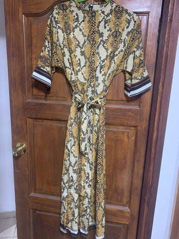 Leopard print maxi dress - The Jerusalem Market
