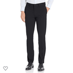 Black Washable Dress Pants Skinny Fit Size 33x29-NEW - The Jerusalem Market