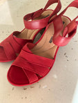 new red seude shoes - The Jerusalem Market