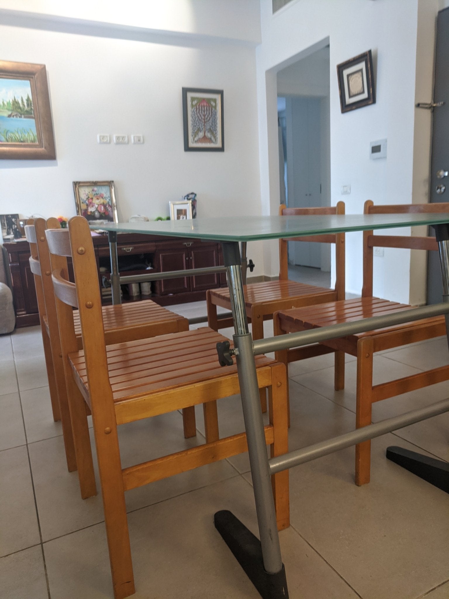 כיסאות עץ מלא chair - The Jerusalem Market