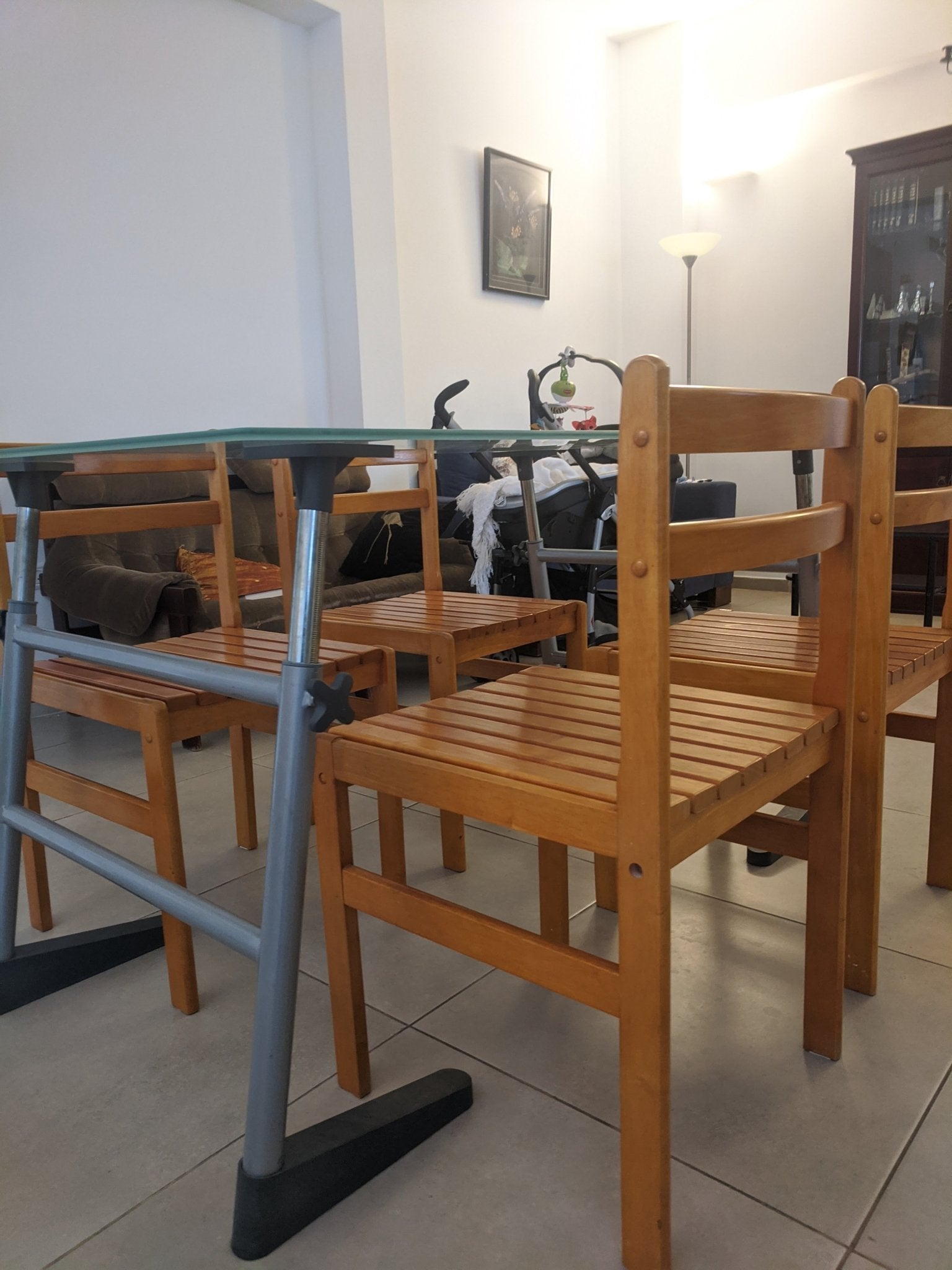 כיסאות עץ מלא chair - The Jerusalem Market