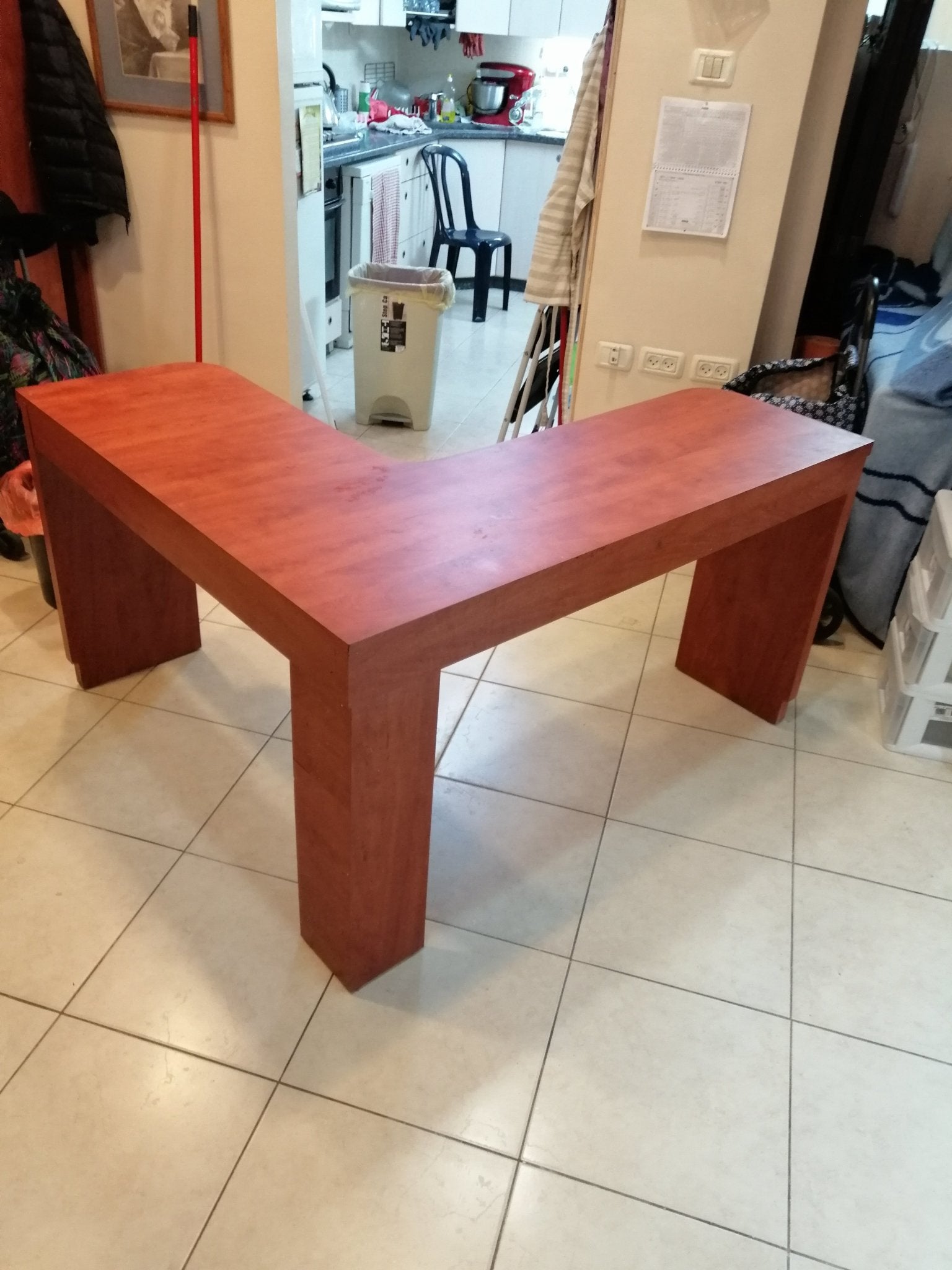 Slender L Shaped Desk - The Jerusalem Market
