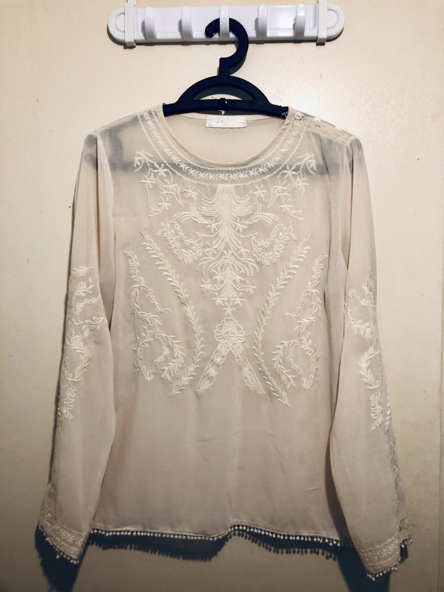 Zoya Embroidery Shirt - The Jerusalem Market