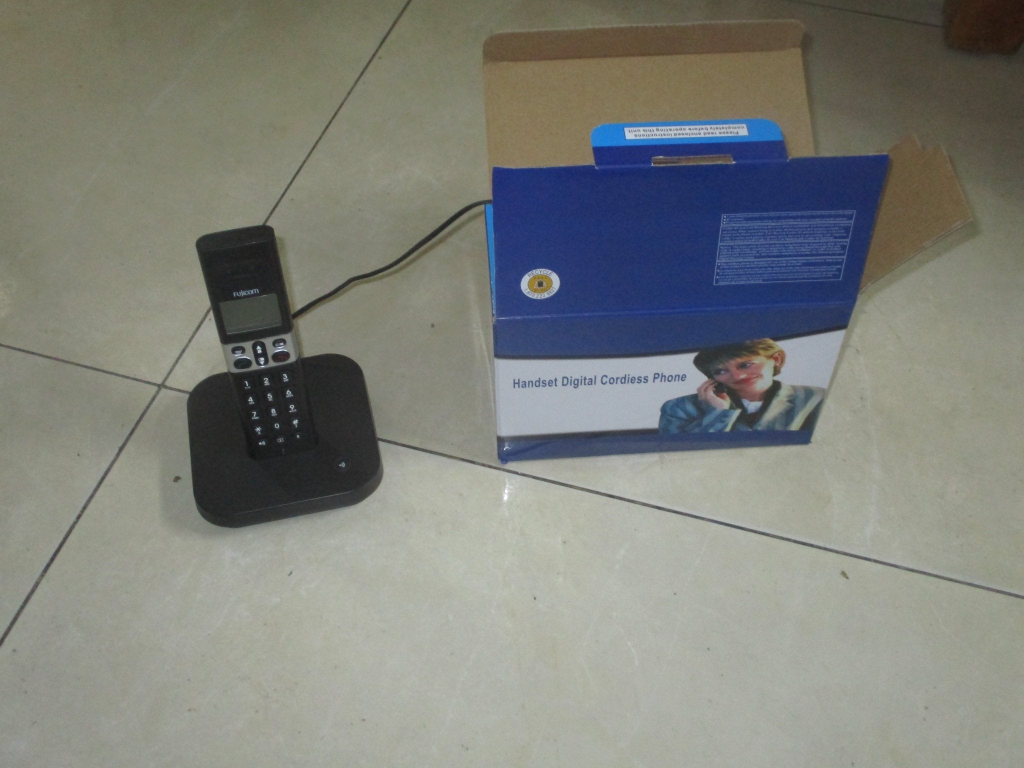 Fujicom Slim Cordless Phone - The Jerusalem Market
