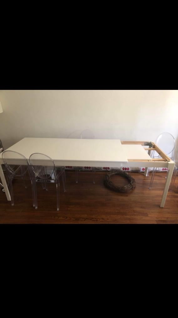 White Ikea Table - The Jerusalem Market