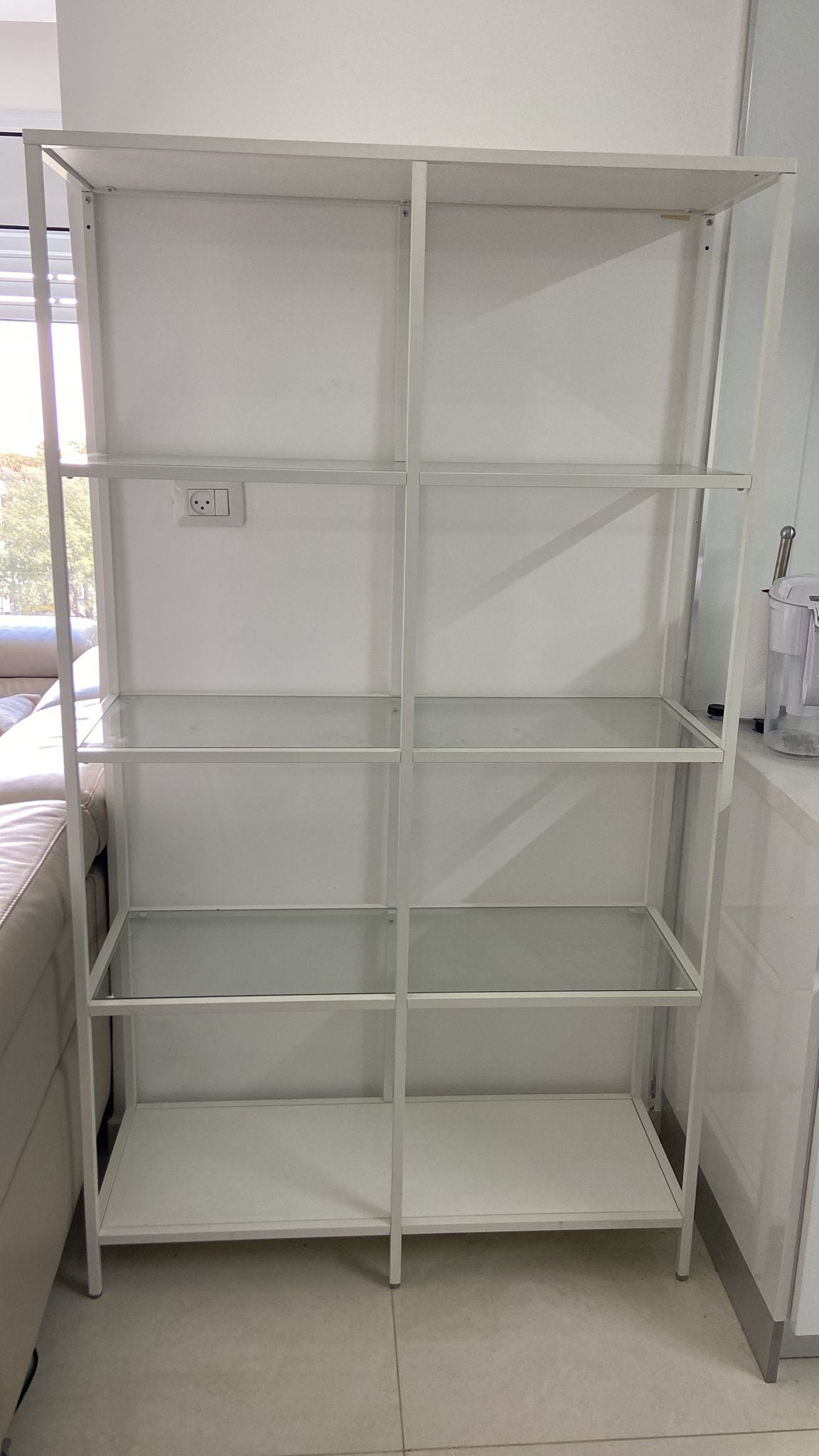 Beautiful Glass Shelving Unit - The Jerusalem Market