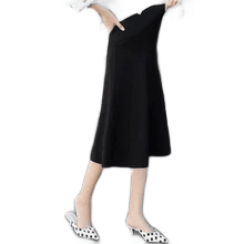 Black A-Line Maternity Skirt - The Jerusalem Market