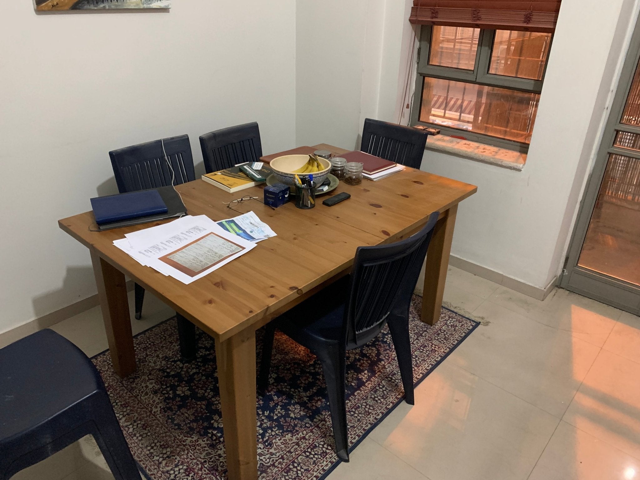 Apartment Contents -couch, tables, oven, refridge, bookcase, TV (new), - The Jerusalem Market