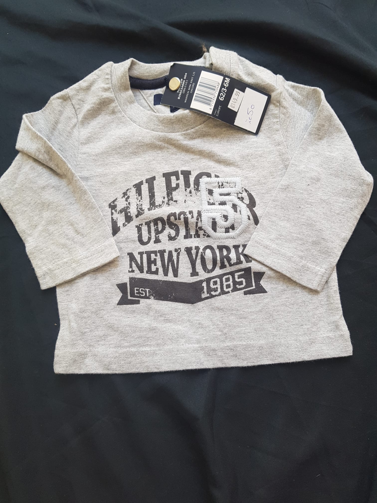 Original Tommy Hilfiger 3-6 months t shirt top - The Jerusalem Market
