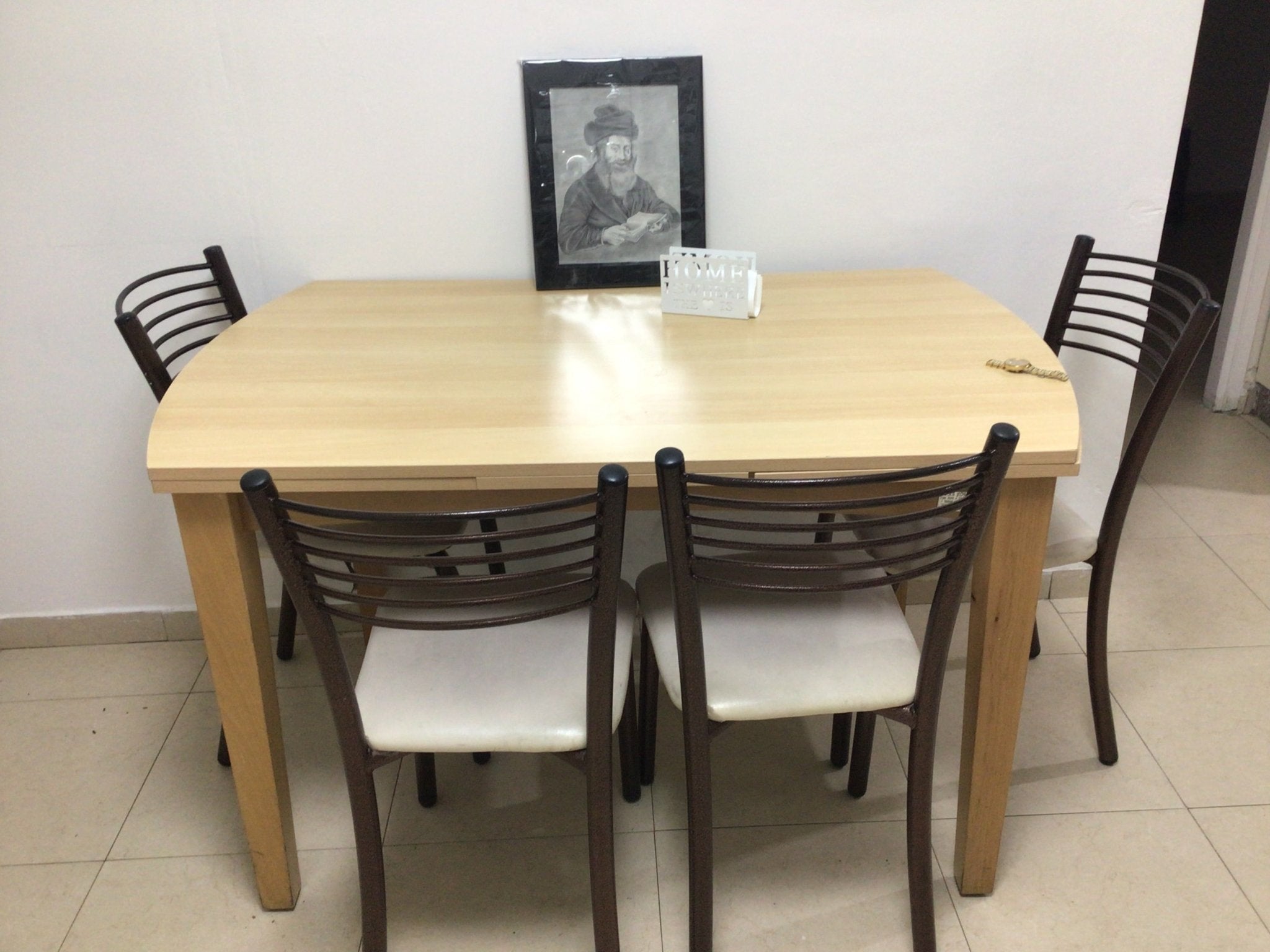 Table and chairs - The Jerusalem Market