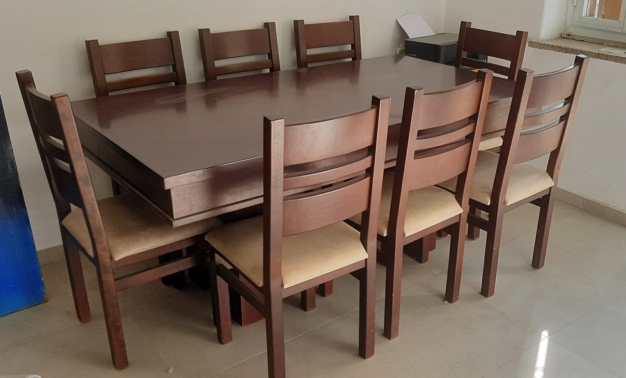 TABLE & 8 CHAIRS - The Jerusalem Market
