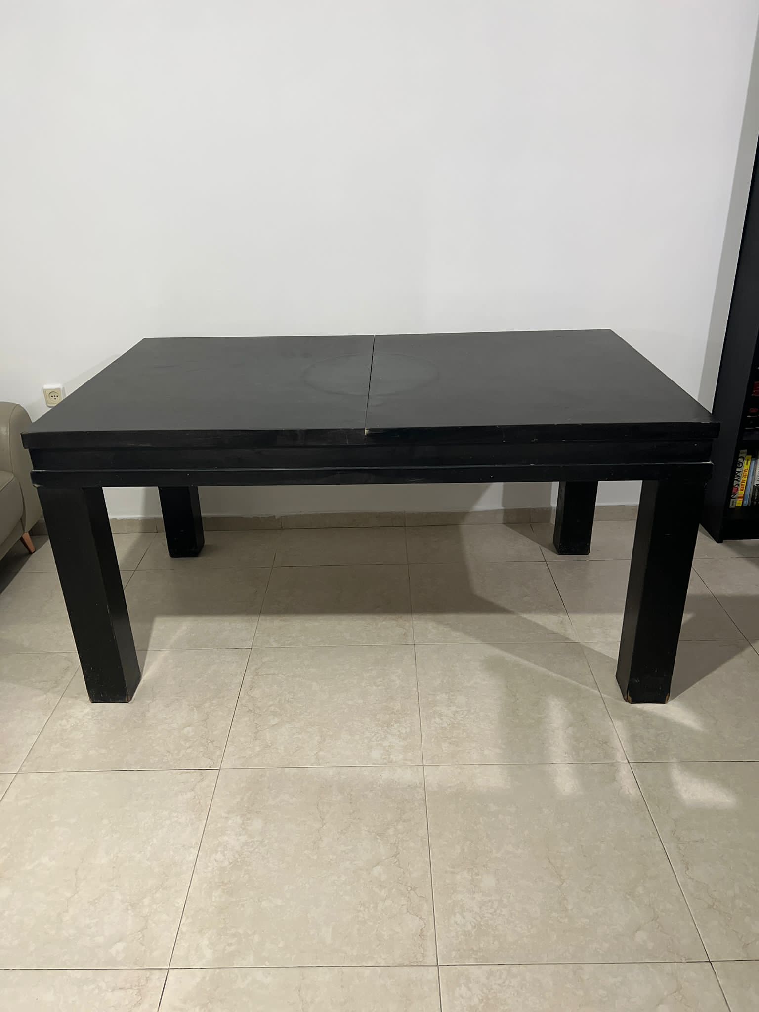 Black dining room table - The Jerusalem Market
