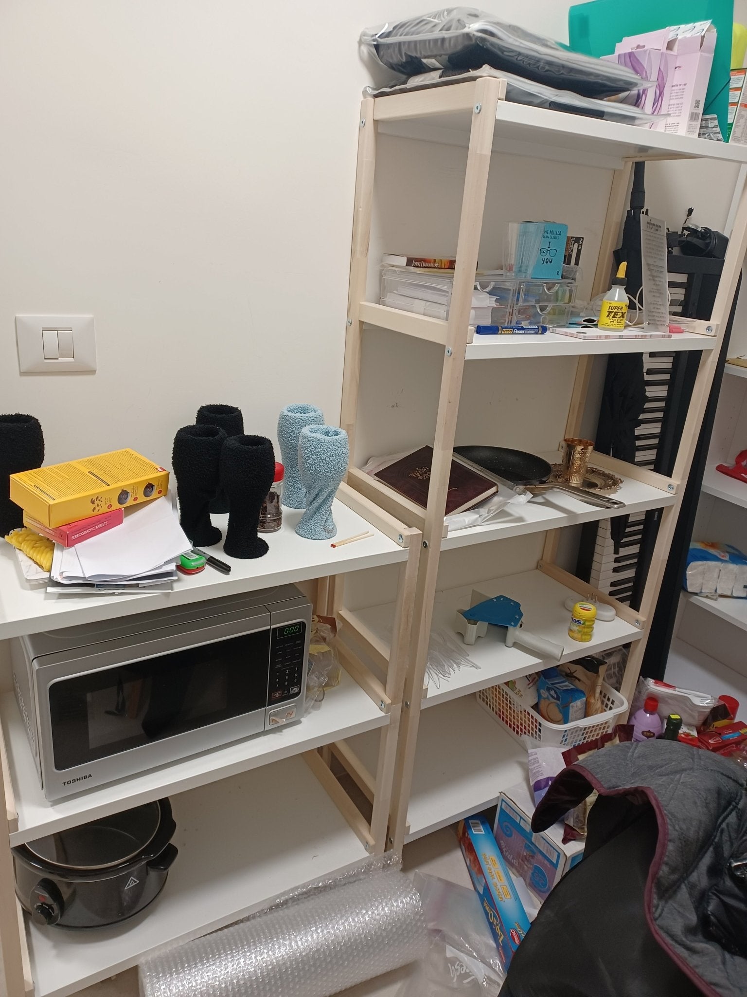 Storage shelves - The Jerusalem Market
