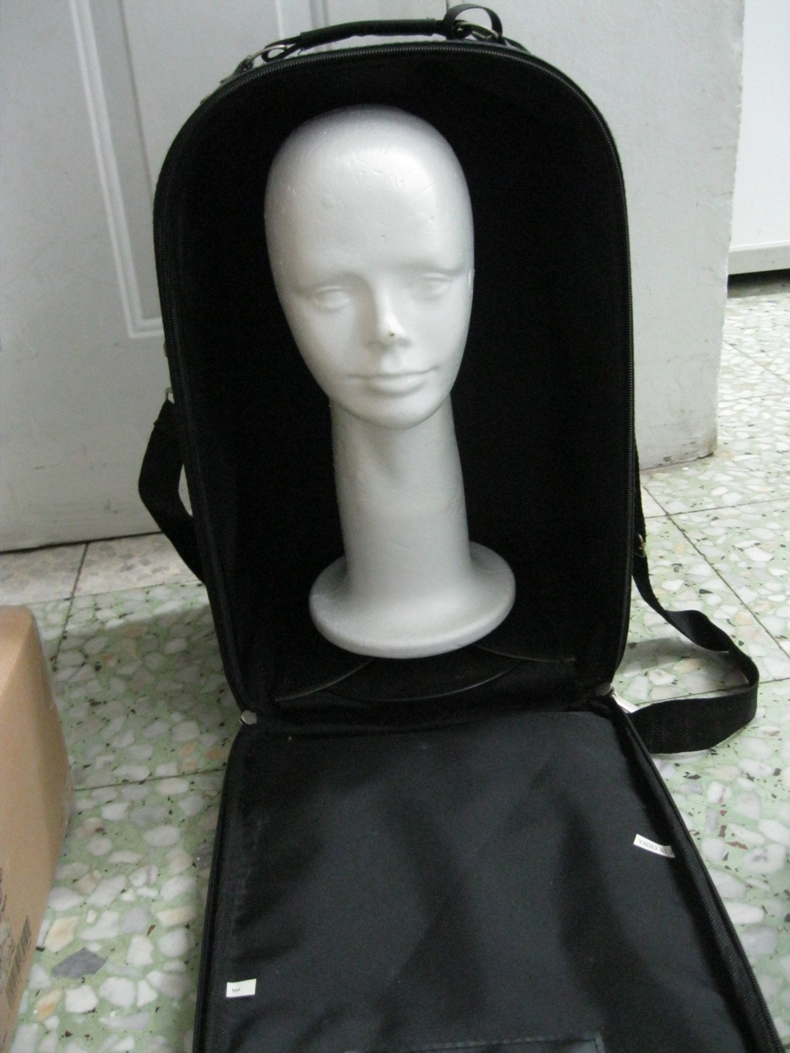 Sheitel box and head - The Jerusalem Market