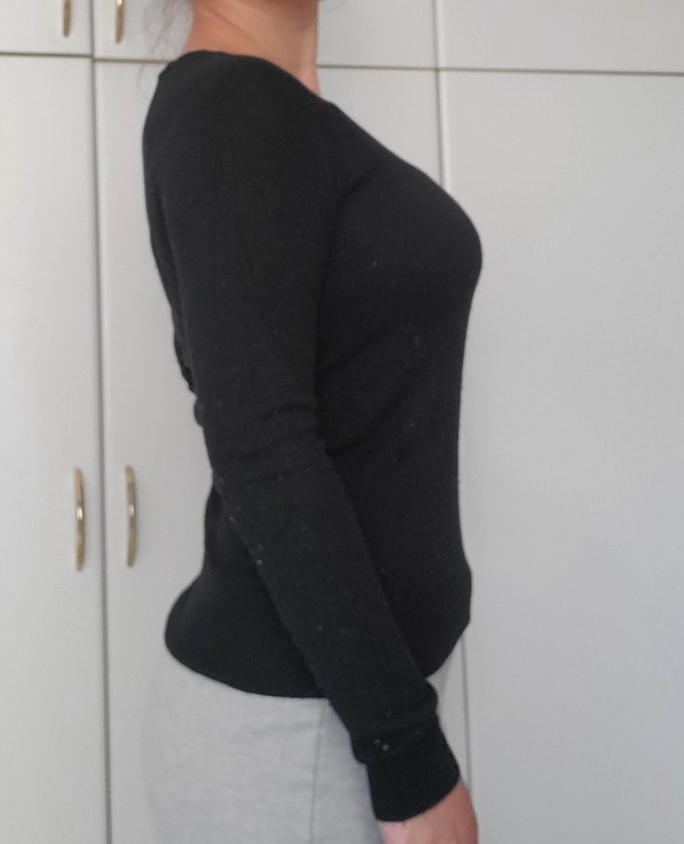 Black Knit Top - The Jerusalem Market