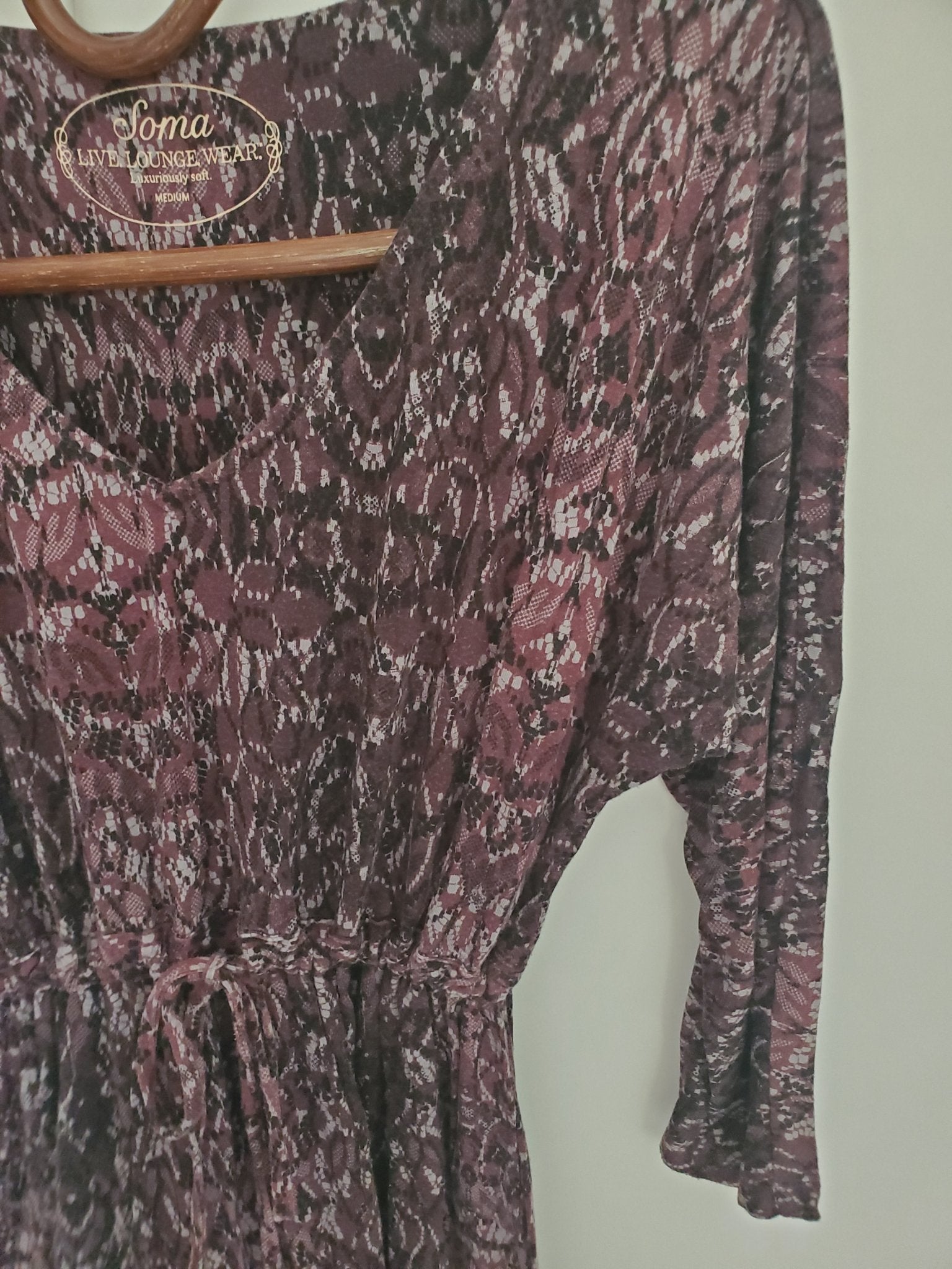 Purple Patterned Dress - The Jerusalem Market