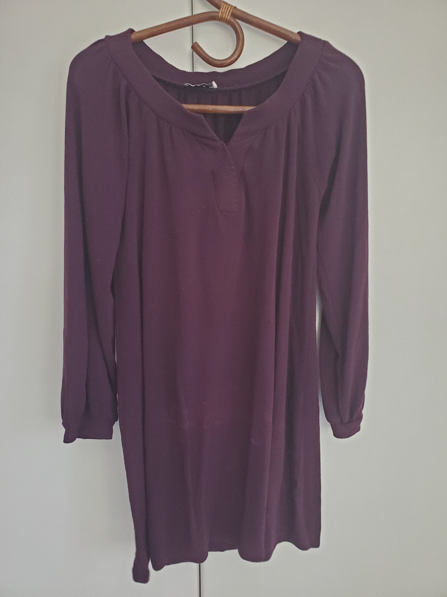 Purple Knit Dress - The Jerusalem Market