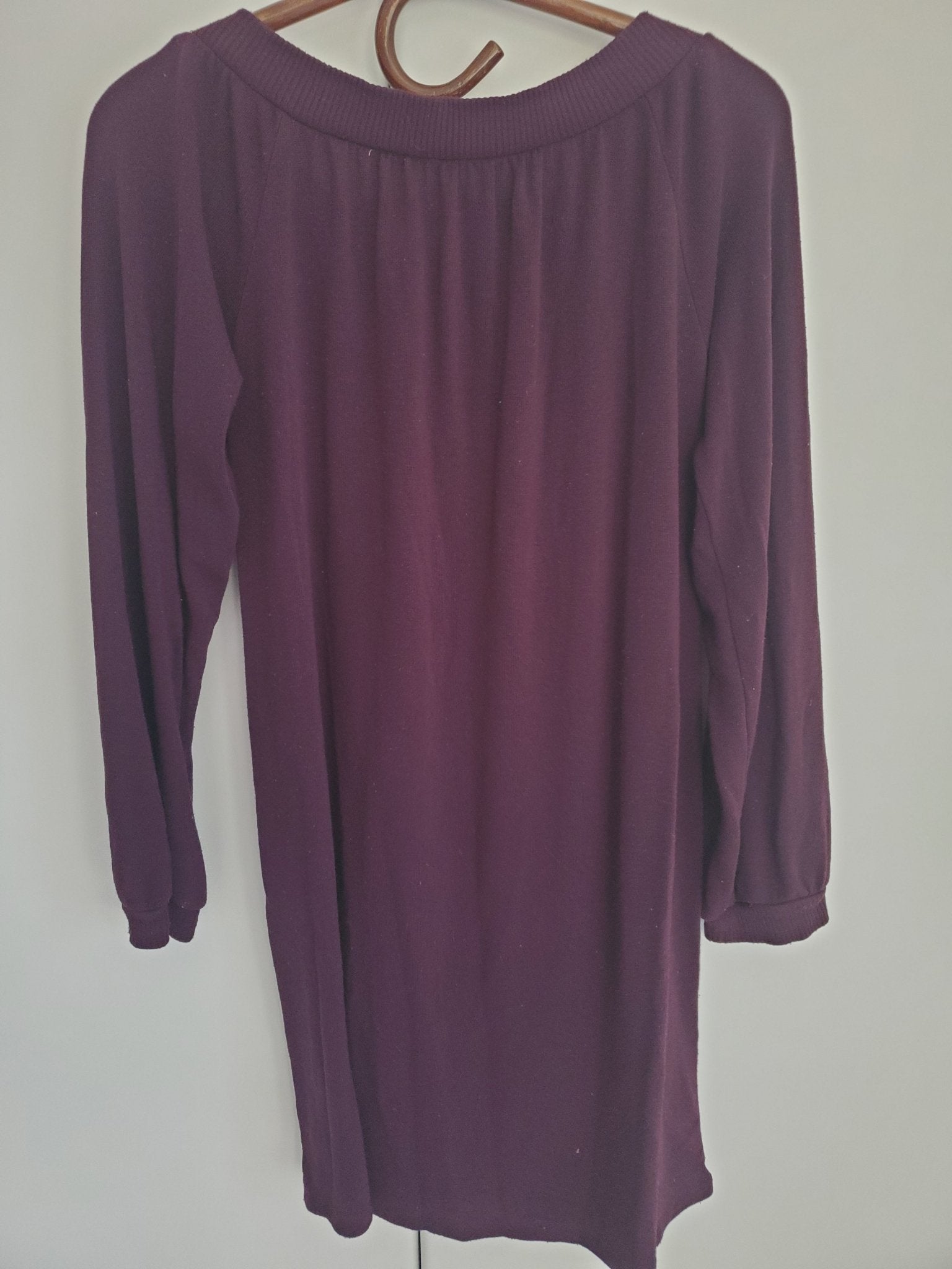 Purple Knit Dress - The Jerusalem Market