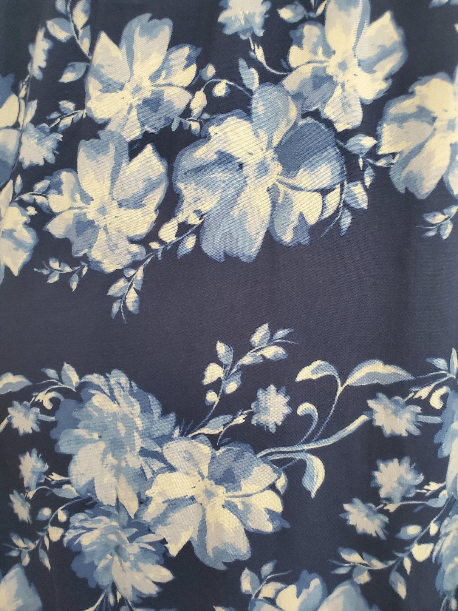 Blue Flowery Sundress - The Jerusalem Market