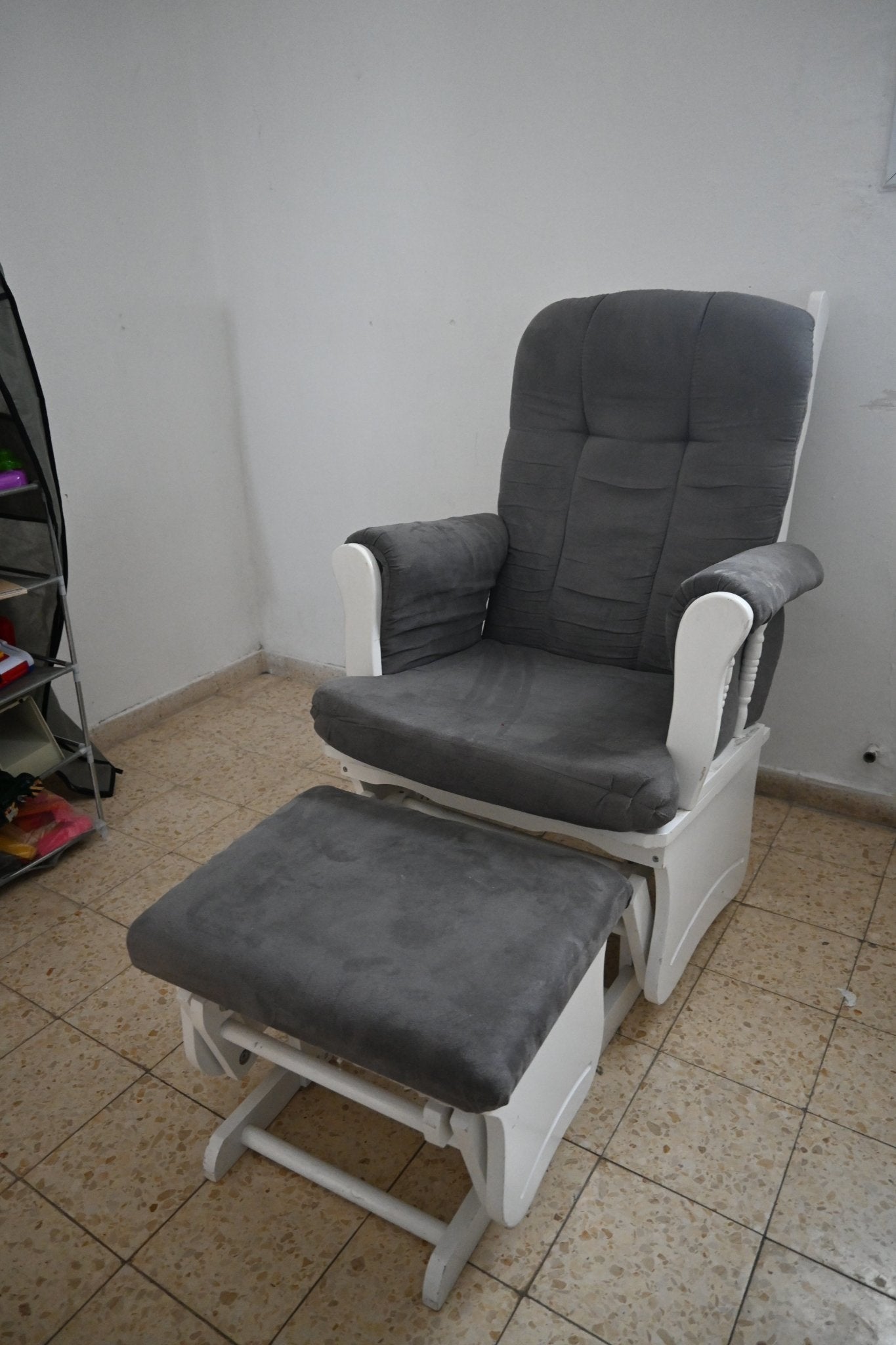 Rocking Chair with Footrest - The Jerusalem Market