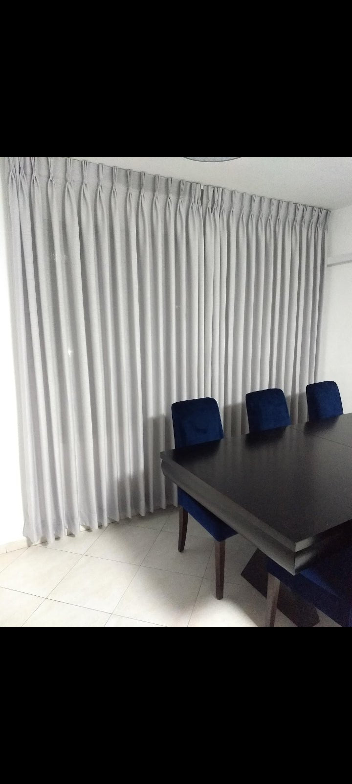 Grey curtains - The Jerusalem Market
