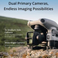 Dji mavic Air 3 drone fly more with screen dji rc2 wiyh 3 batteries - The Jerusalem Market