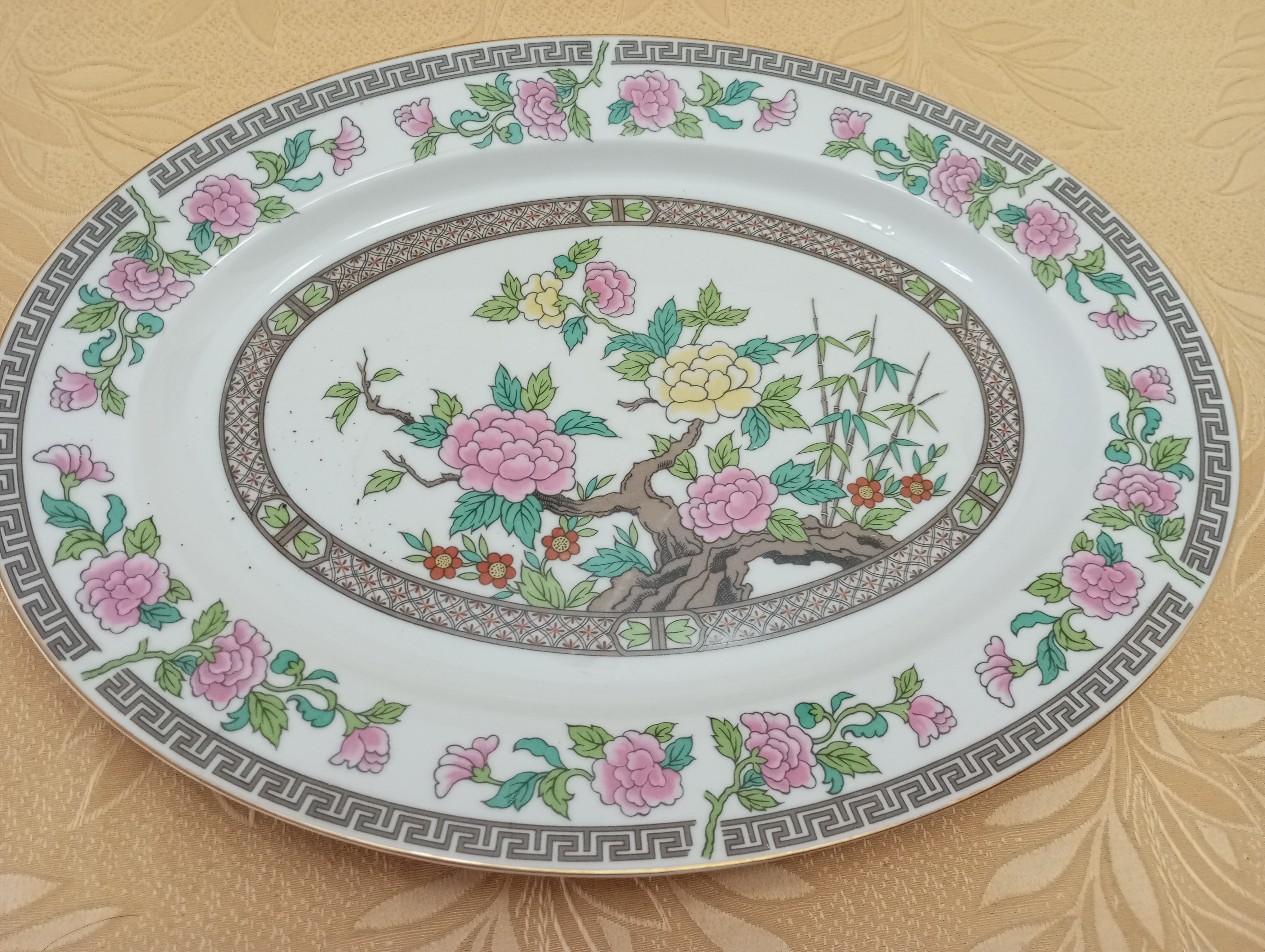 Large fine China Serving Platter