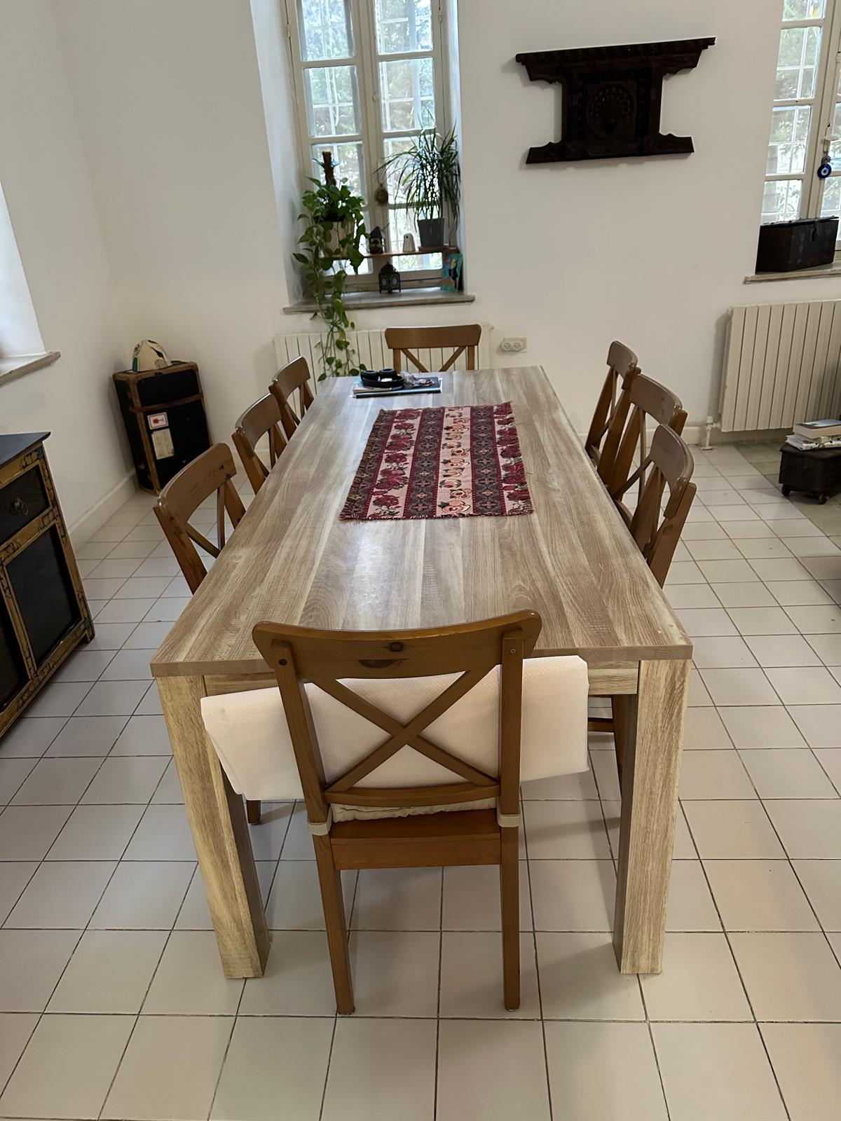 dining table with 8 chairs
