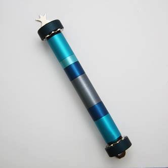 Caesarea Arts Rainbow collection mezuzah case (new)