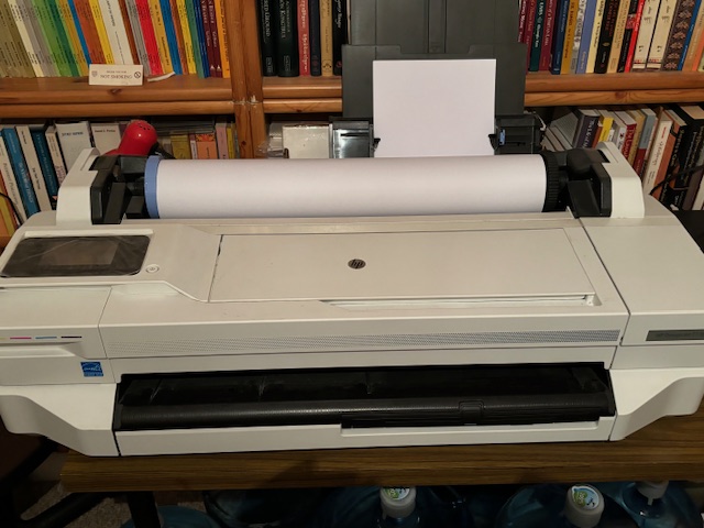 HP T130 DesignJet Printer