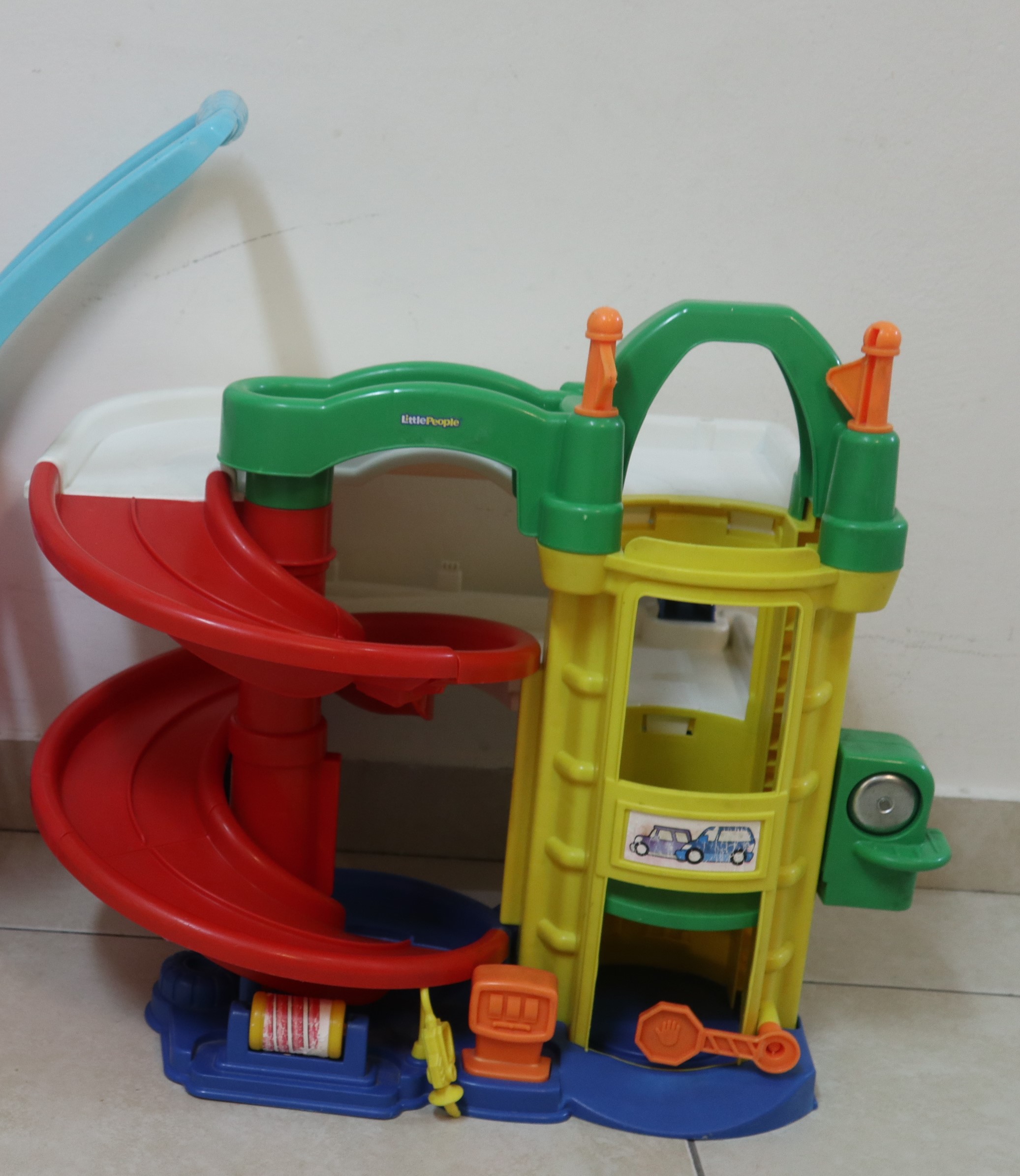 Fisher Price toy garage