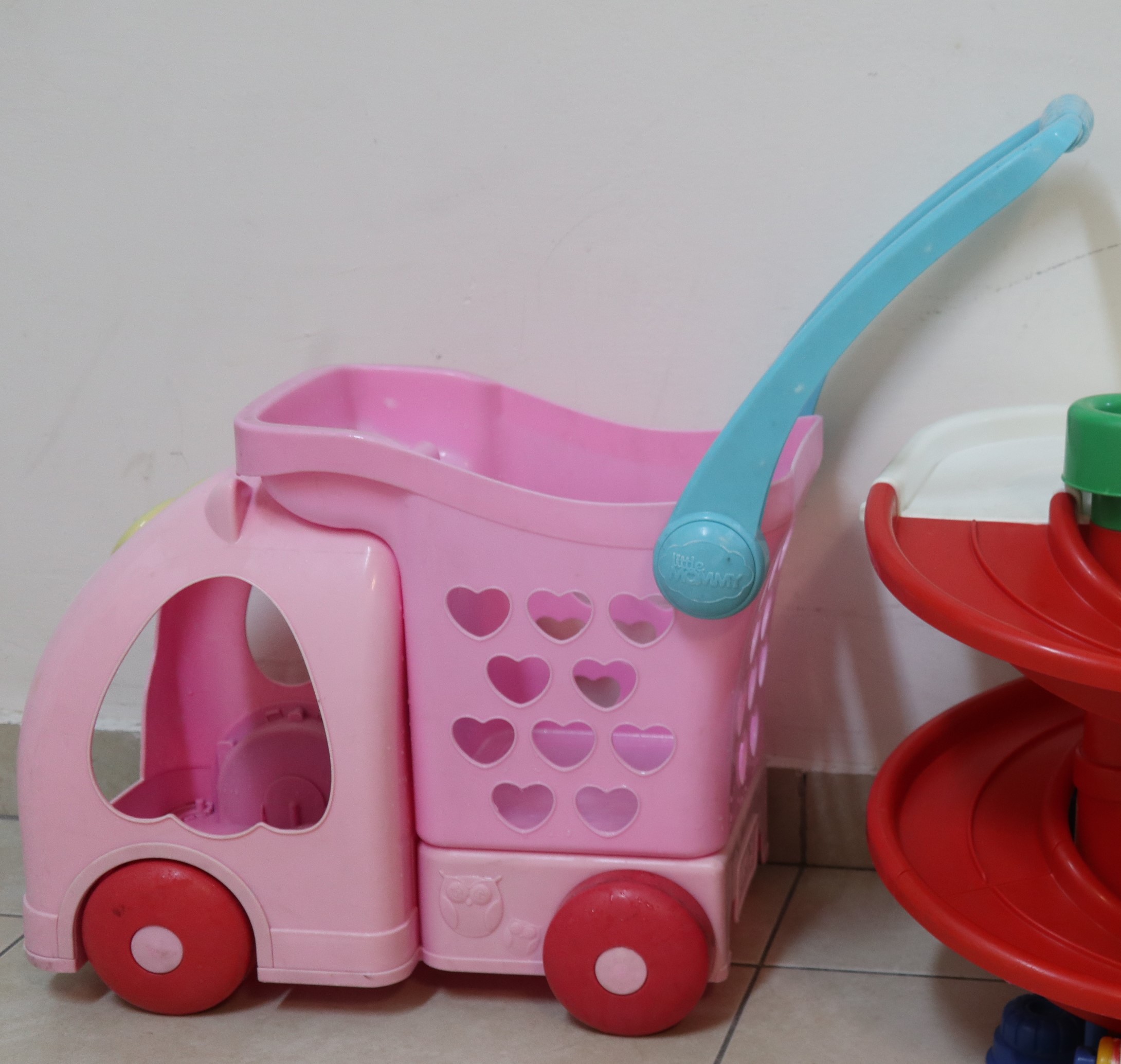 Fisher-Price Little Mommy Shopping Cart