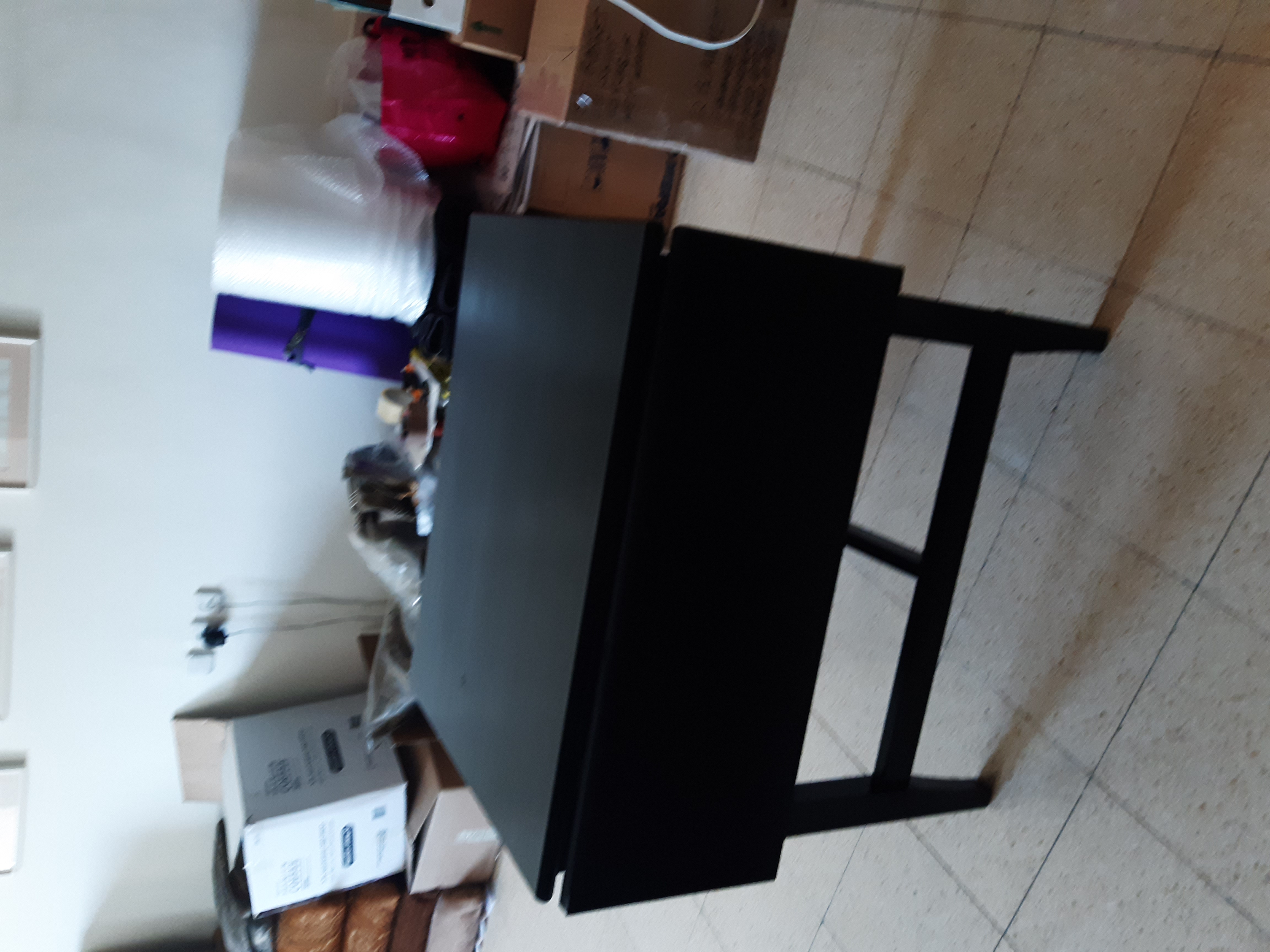 Dark Brown Table — Can Fit Into Small or Regular Spaces