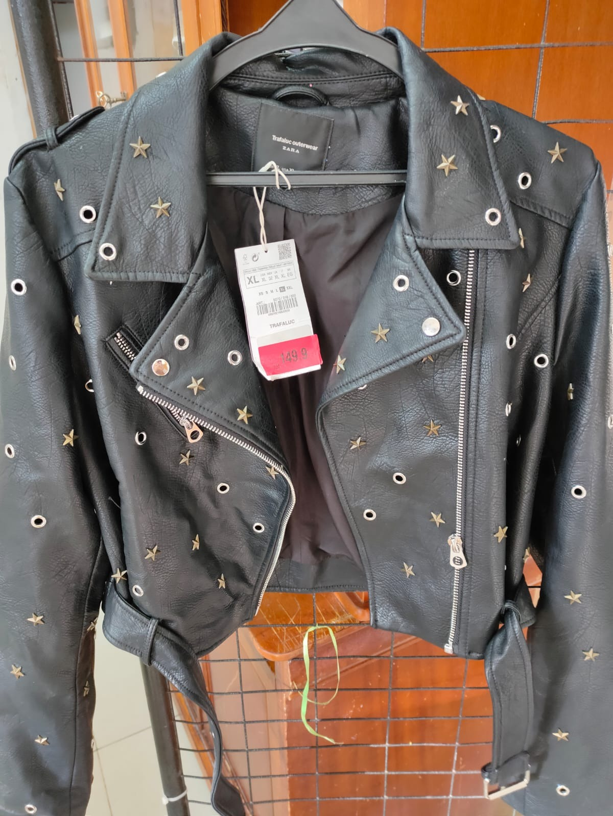 Brand new XL Zara leather Jacket