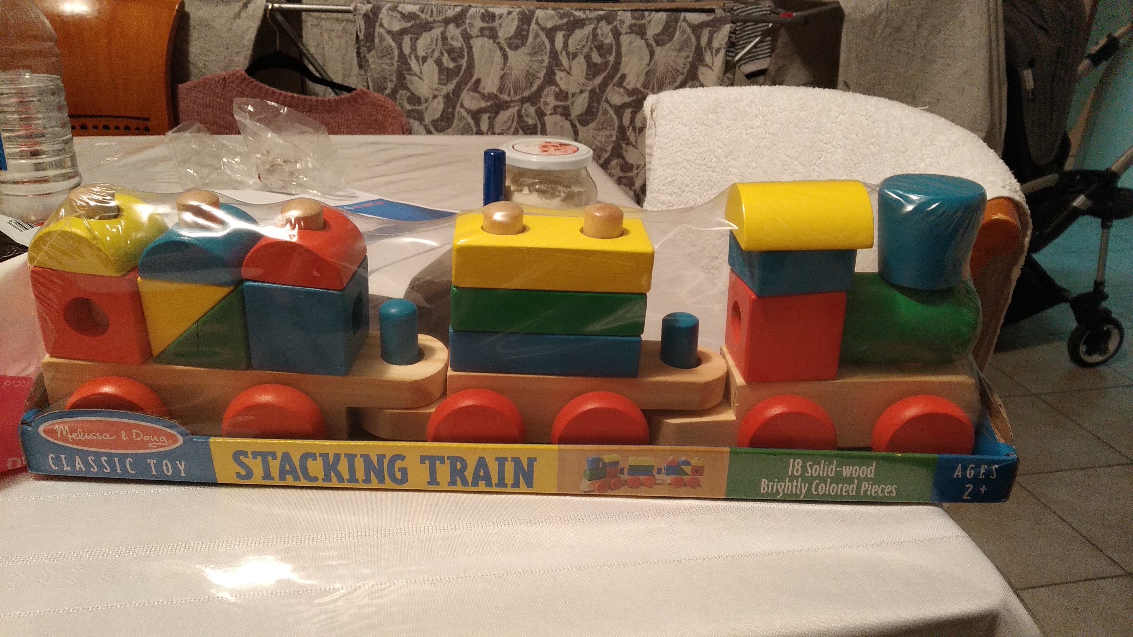 Stacking train
