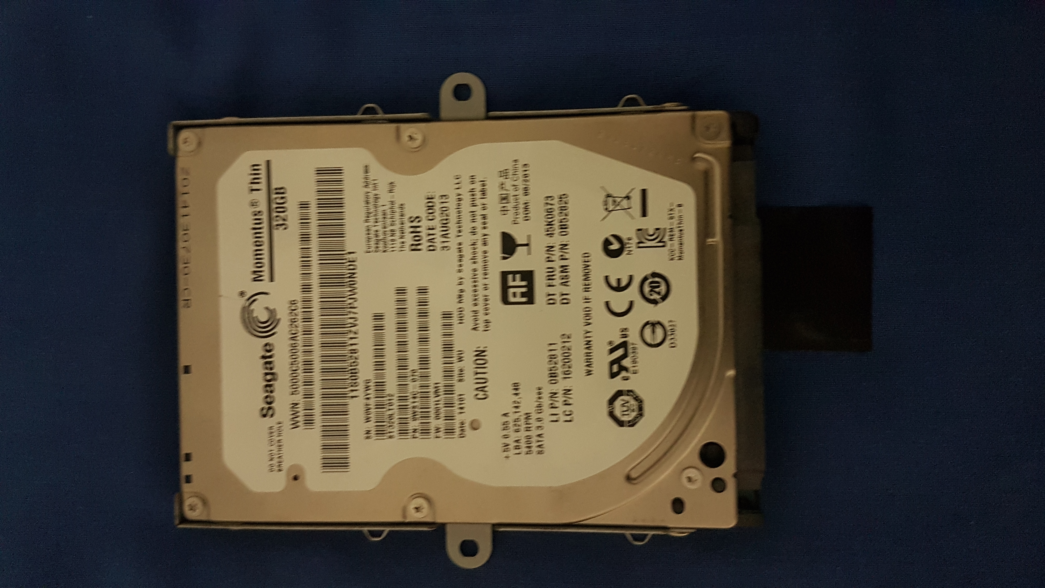 Laptop Hard Drive with Windows