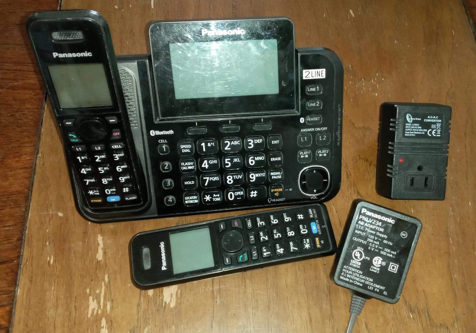 Cordless Phone with 2 Lines and Bluetooth and Answering Machine - The Jerusalem Market
