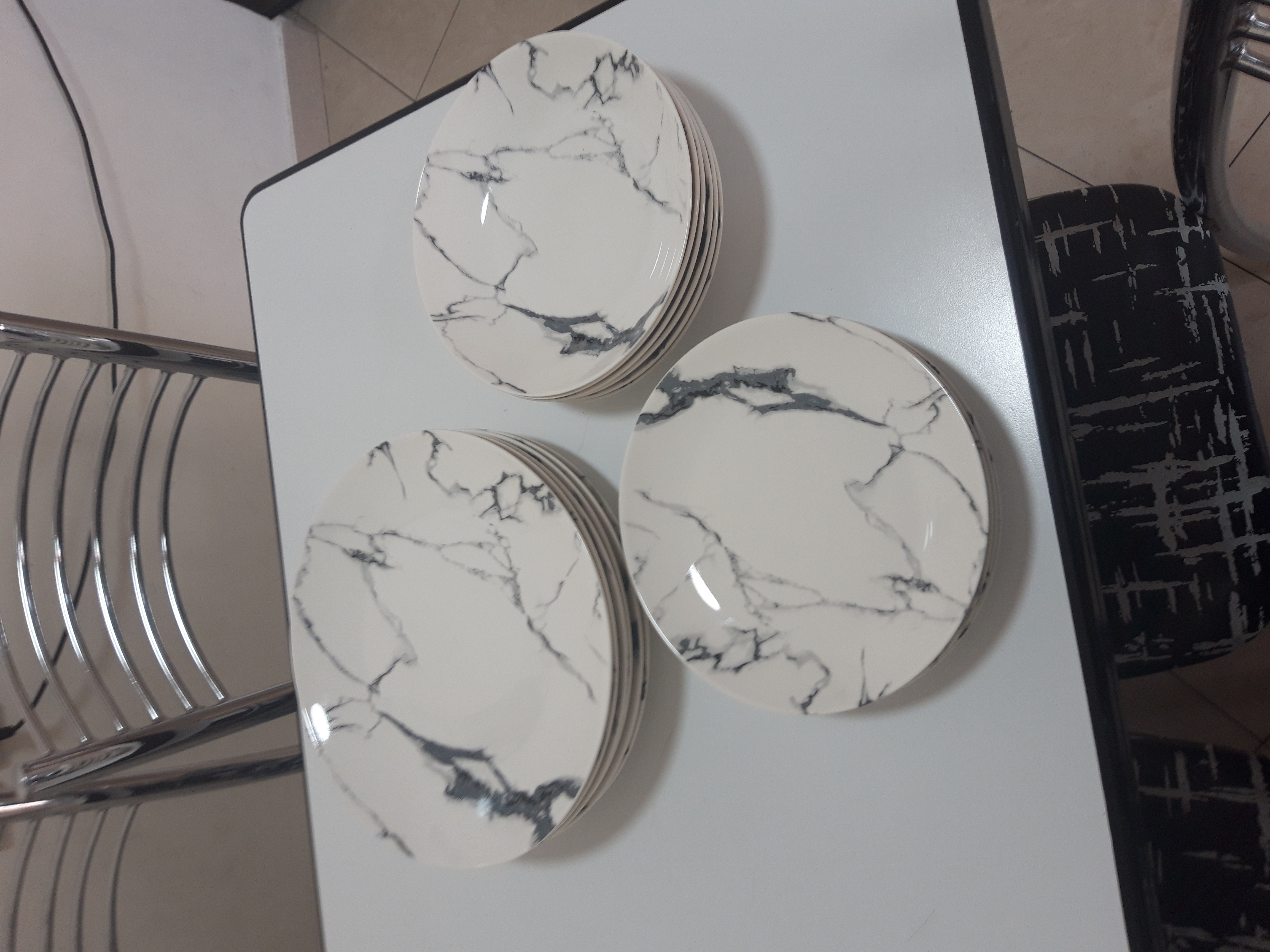 milky dishes set of 6