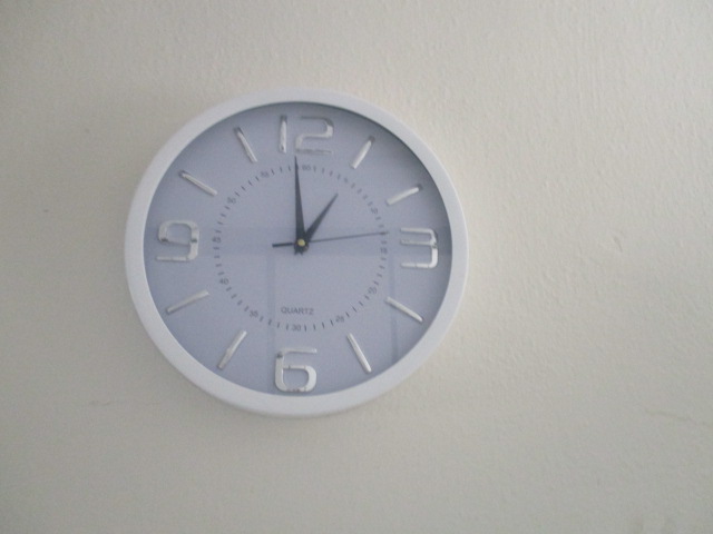 White Wall Clock