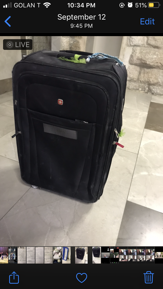 Swiss gear four wheel suitcase