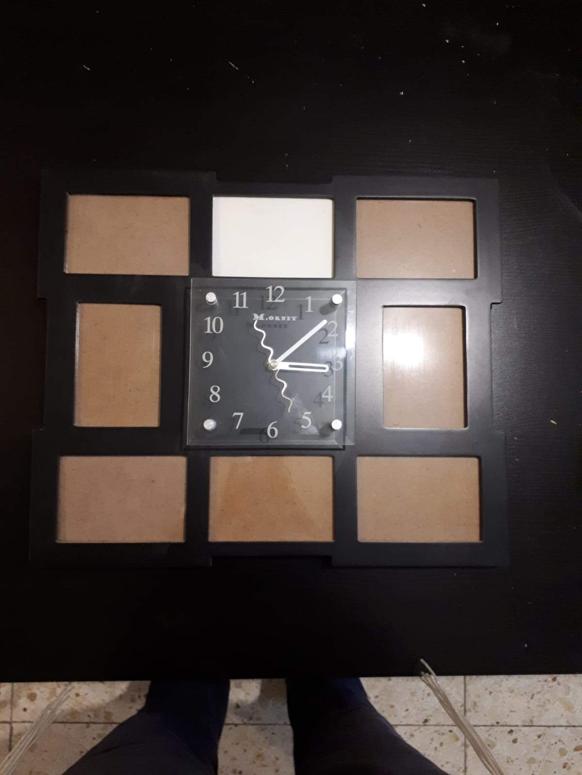 Clock/Photo Frame - The Jerusalem Market