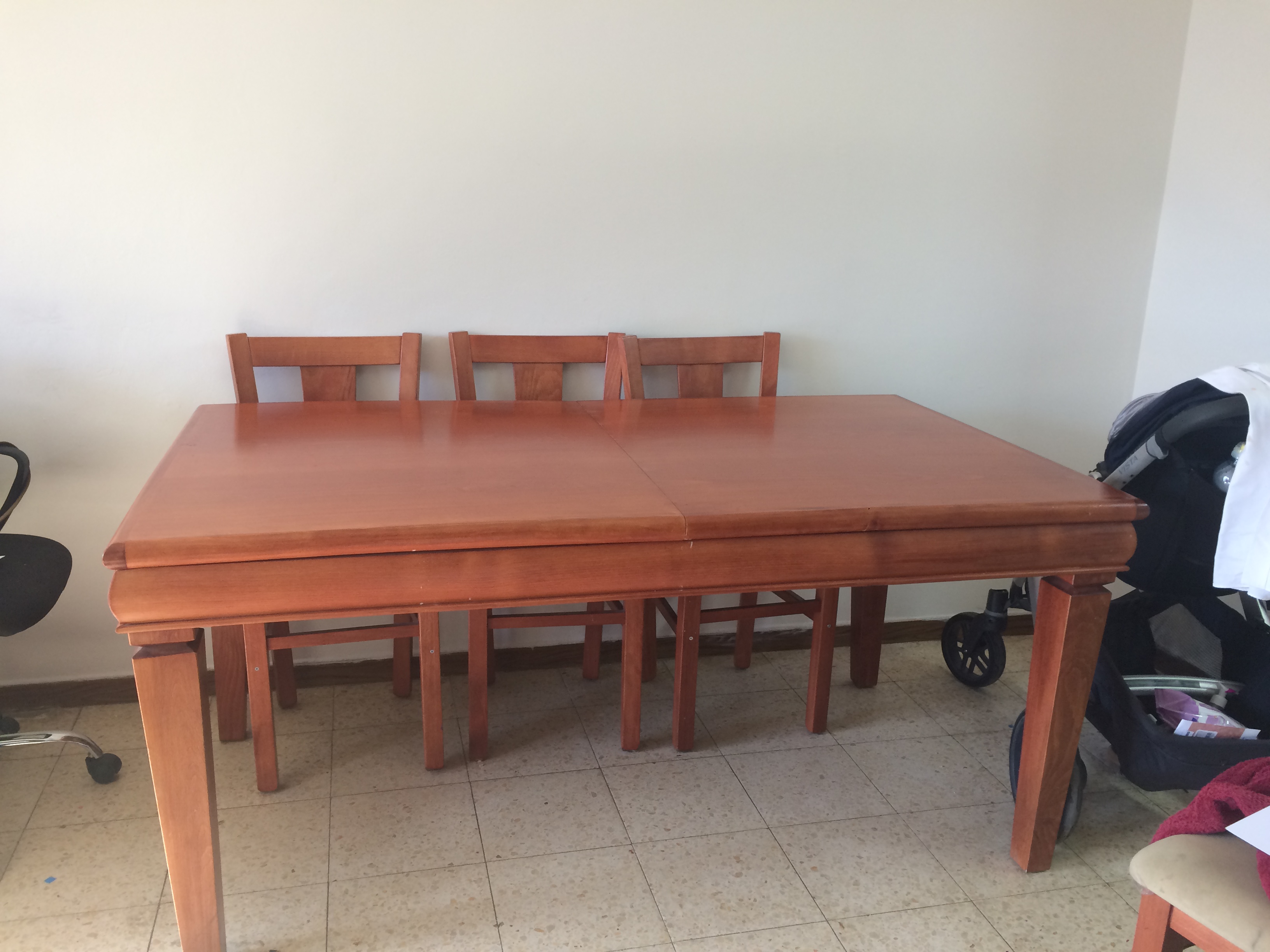 Dining room table and chairs