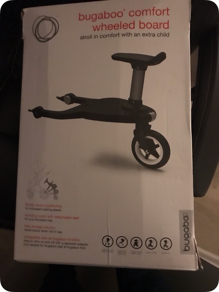 Bugabo comfort wheeled board
