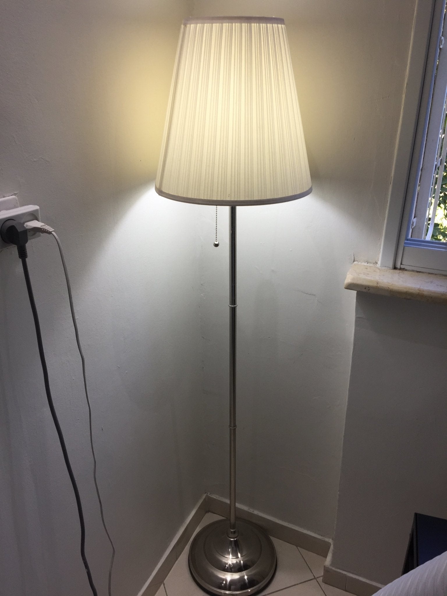 White Ikea Lamp - The Jerusalem Market