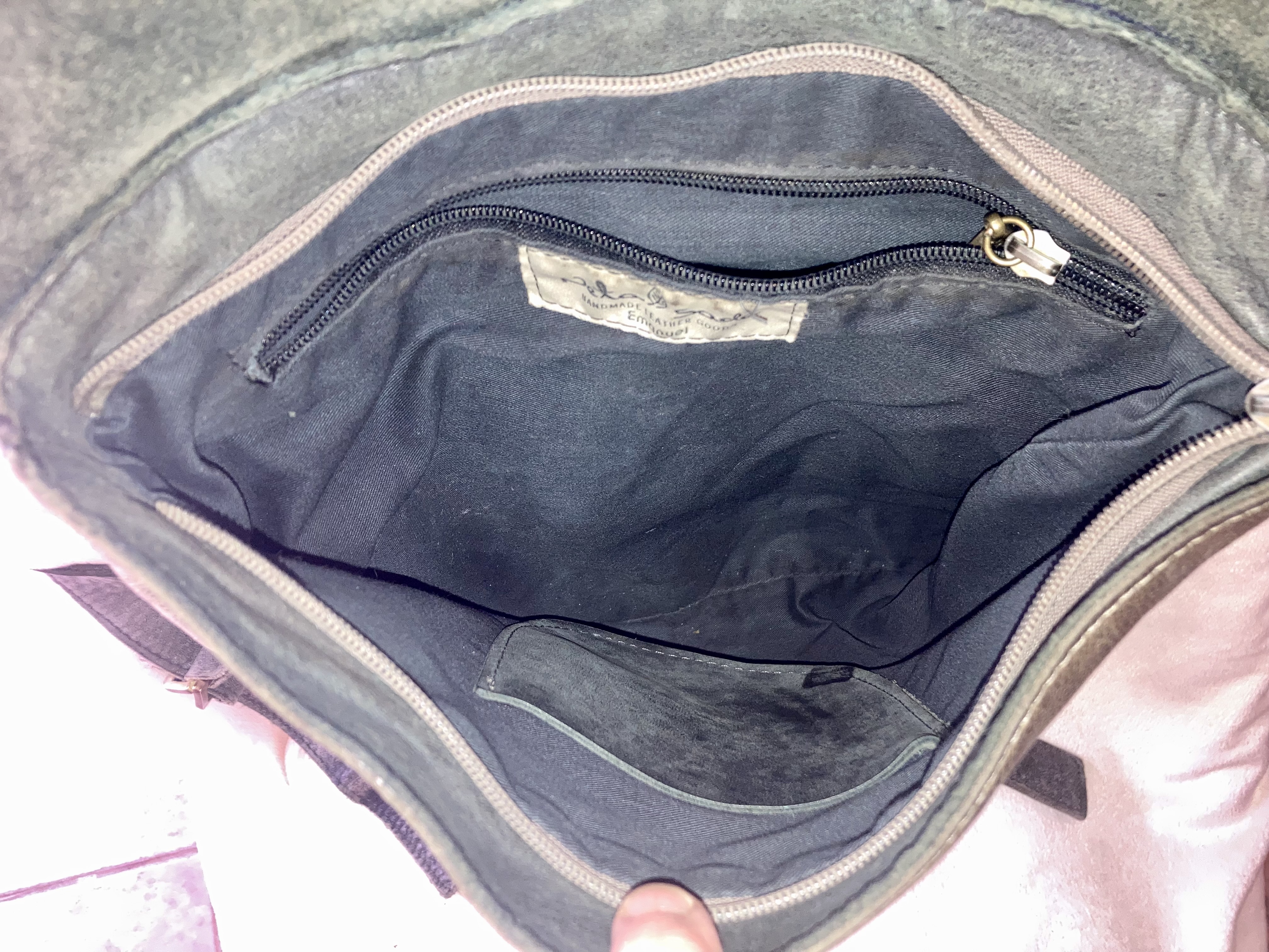 Neta Sade Leather Backpack Bag - image 3