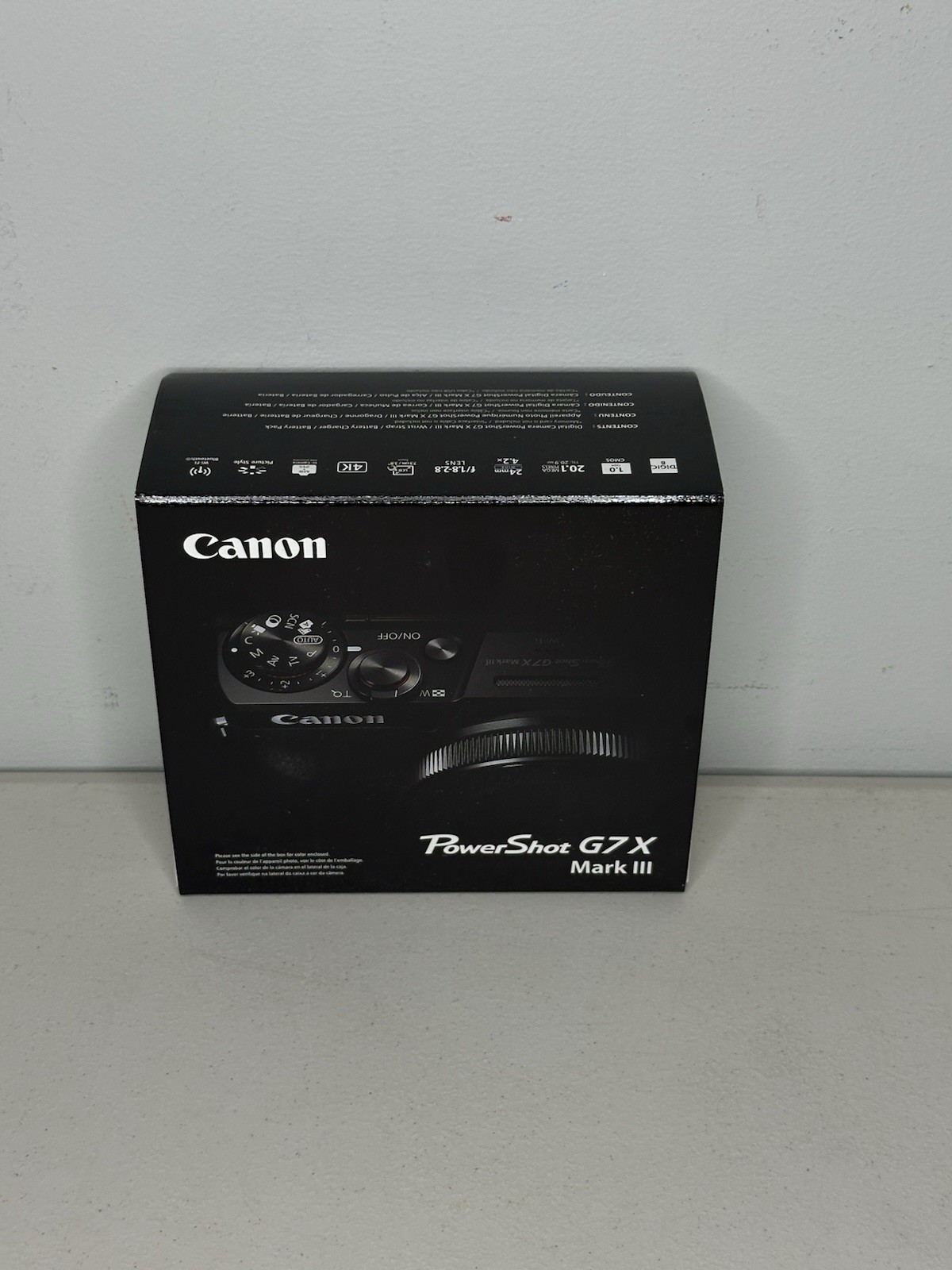 Canon PowerShot G7 X Mark III Digital Camera Black