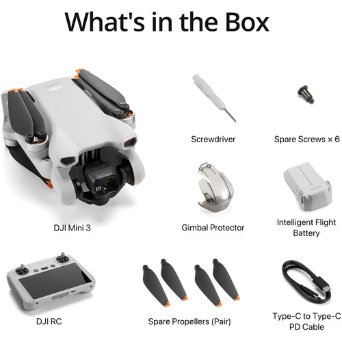 DJI Mini 3 Drone with DJI RC Remote