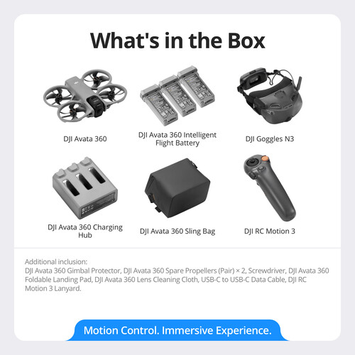 DJI Avata 360 Motion Fly More Combo - image 3