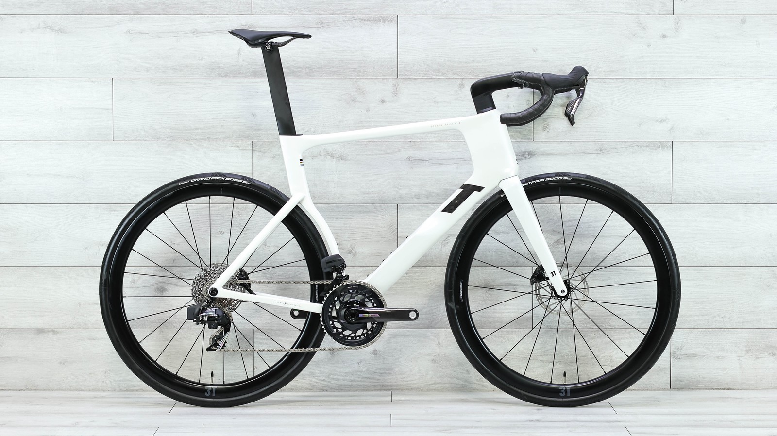 3T Strada Italia Force AXS Bianco Road Bike - 2026, X-Large