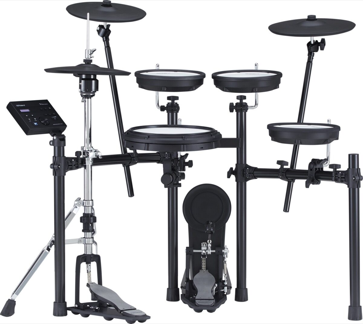 Roland TD-07KVX V-Drums Electronic Drum Set Kit with MDS Drum Stand for TD-17